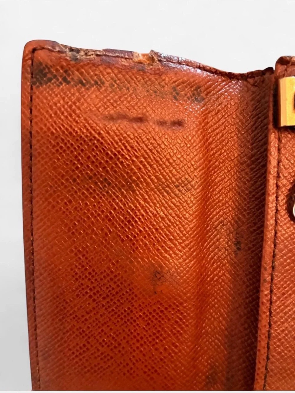 Vintage Louis Vuitton Monogram Coated Canvas Key Case - 1999